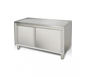 Table 1400x700 centrale dessous ferme porte coulissante