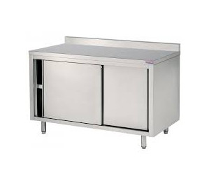 Table 1400x700 murale dessous ferme porte coulissante