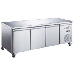 TABLE REFRIGEREE 3 PORTES DESSUS GRANIT INT. PATISSIERE 400X600