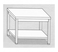 Table inox centrale